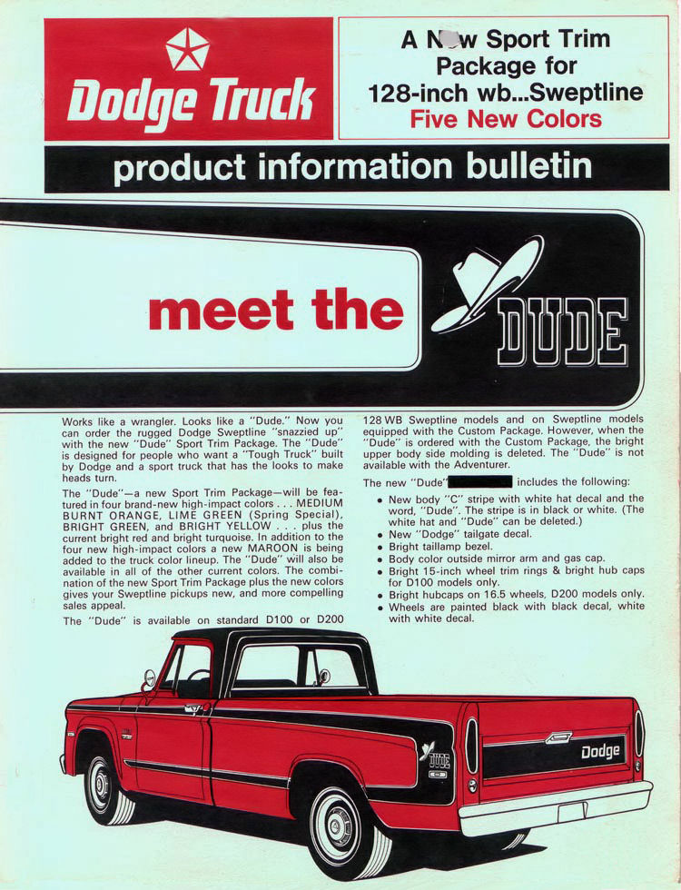 1970 Dodge Truck 3